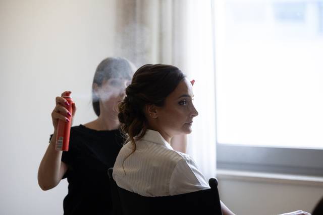 Preparazione sposa