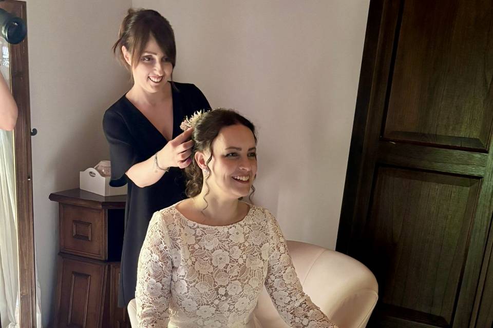 Preparazione sposa