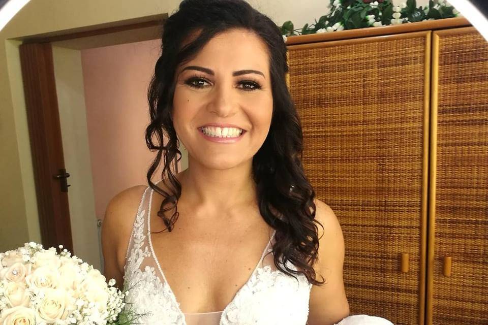 Bride make-up