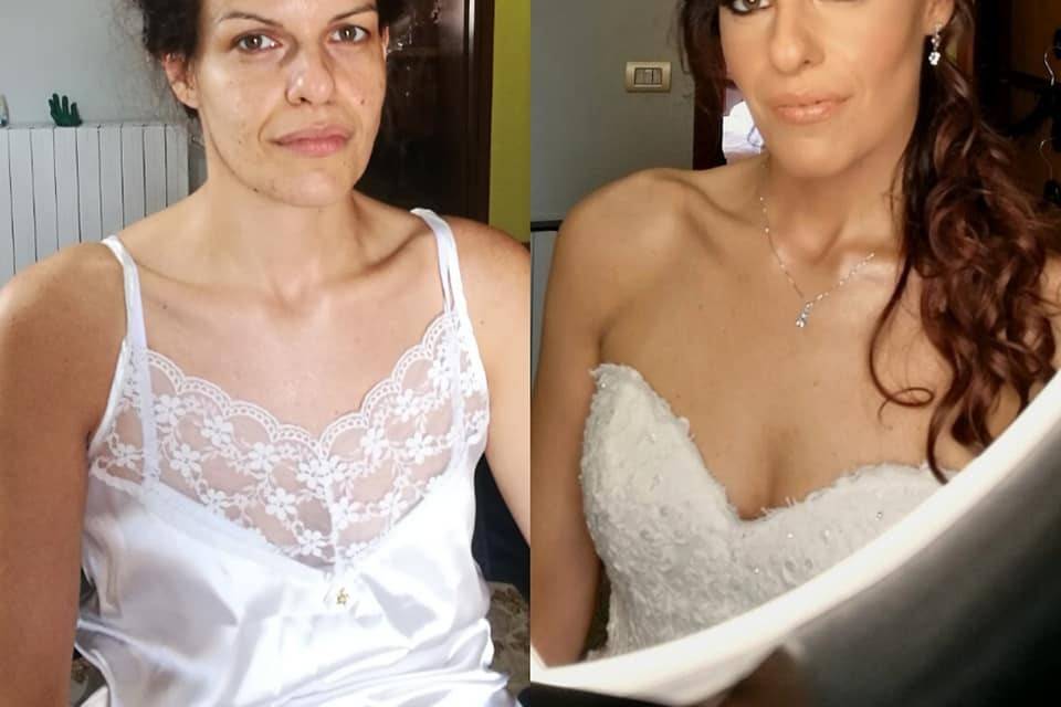 Bride make-up