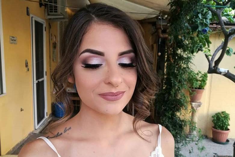 Bride make-up