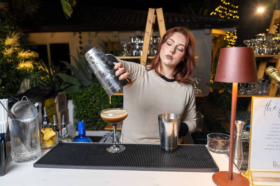 Barman professionista