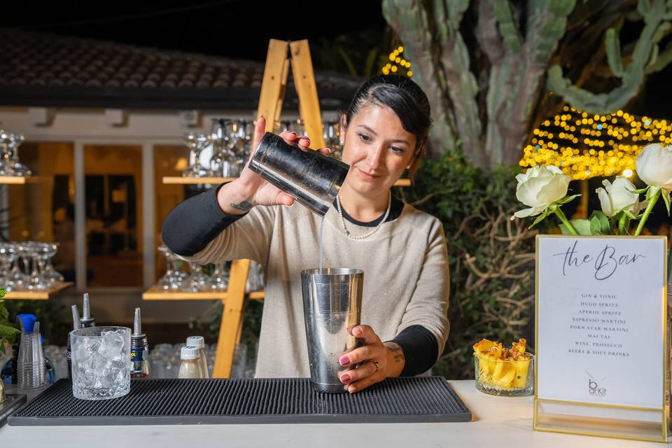 Ospiti e barman