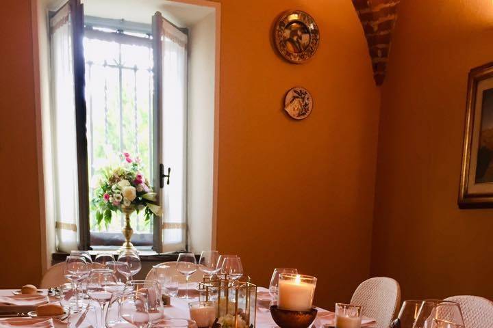 Allestimento centro tavola