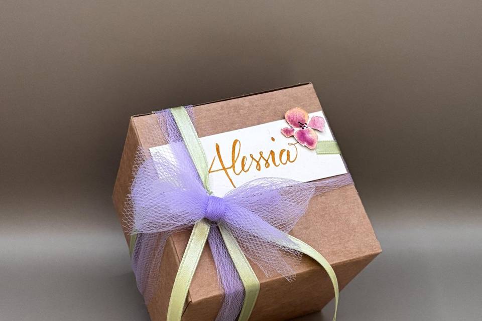 Esempio decorato a mano
