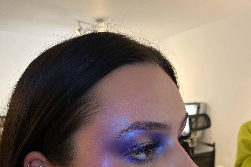 Purple look