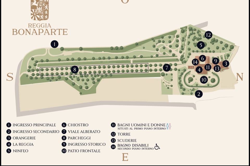 Mappa completa esterno
