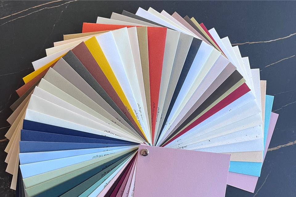 Colori buste 2026