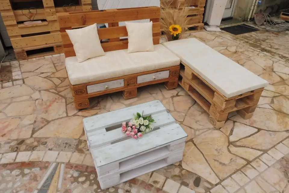 Divani in PALLET - FLAB Arredo Pallet