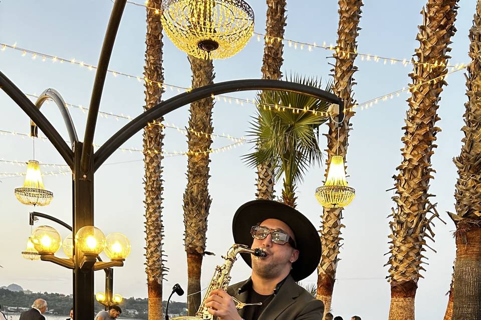Sax performance