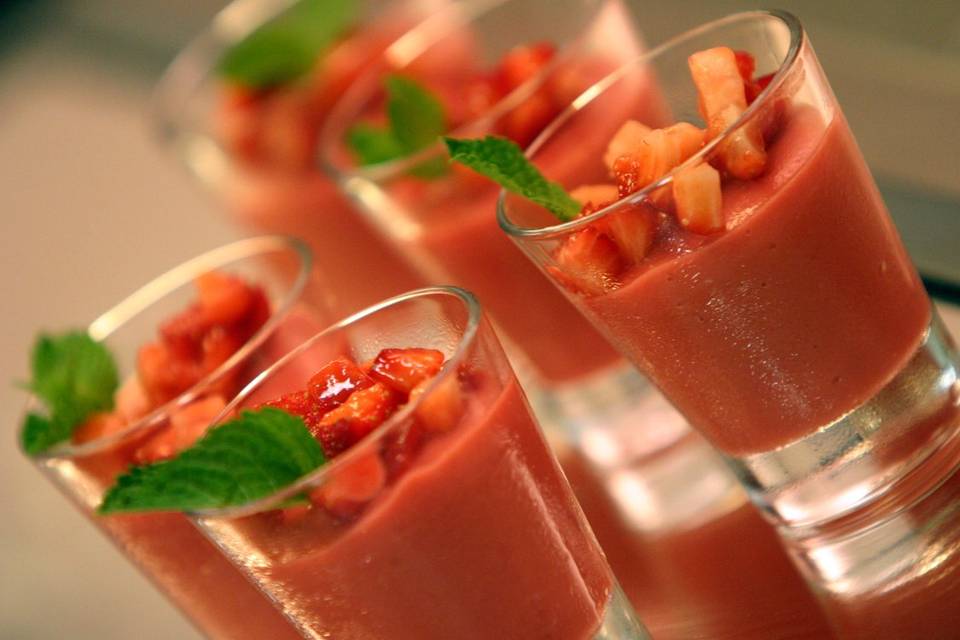 Mousse di fragola