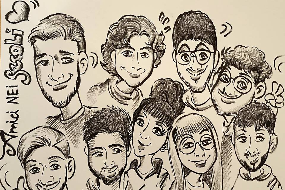 Amici al matrimonio
