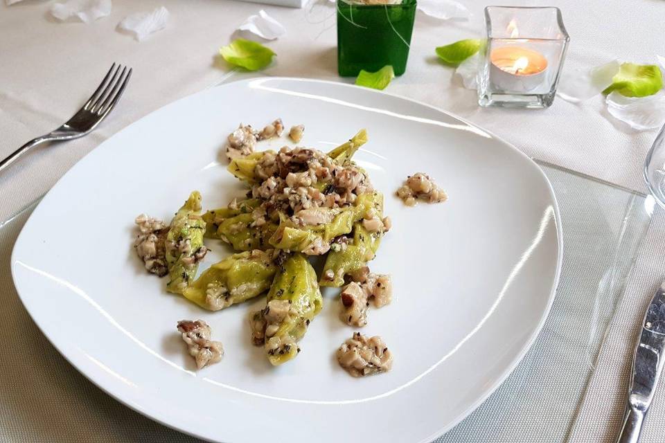 Tortelli al trito di porcini