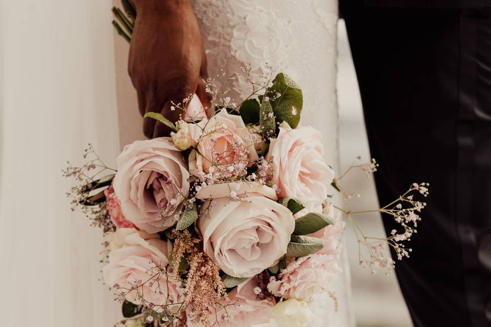 Bridal Couple Detail