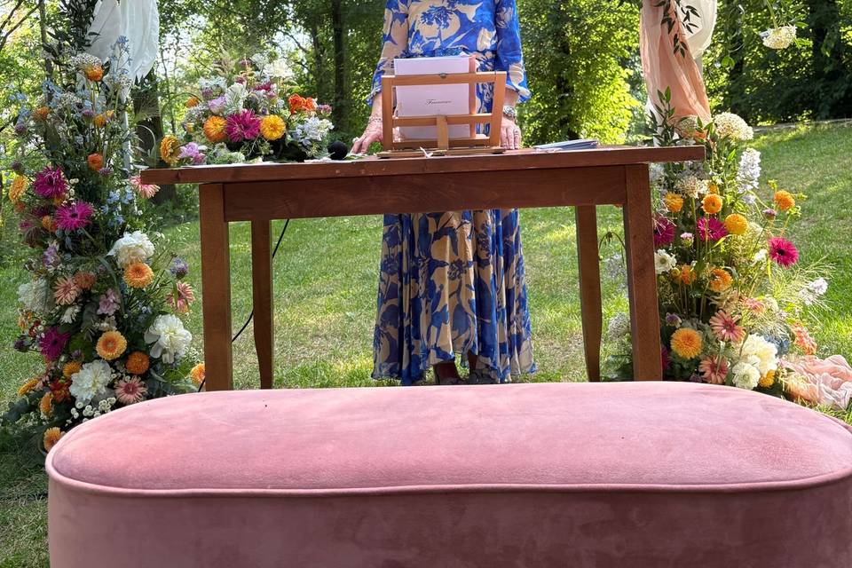 Il benvenuto agli ospiti