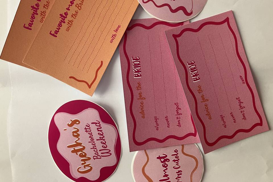 Grafica addio al nubilato