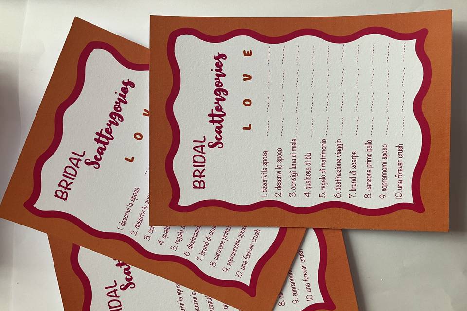 Grafica addio al nubilato