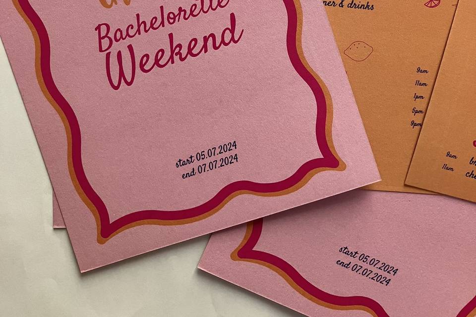 Grafica addio al nubilato