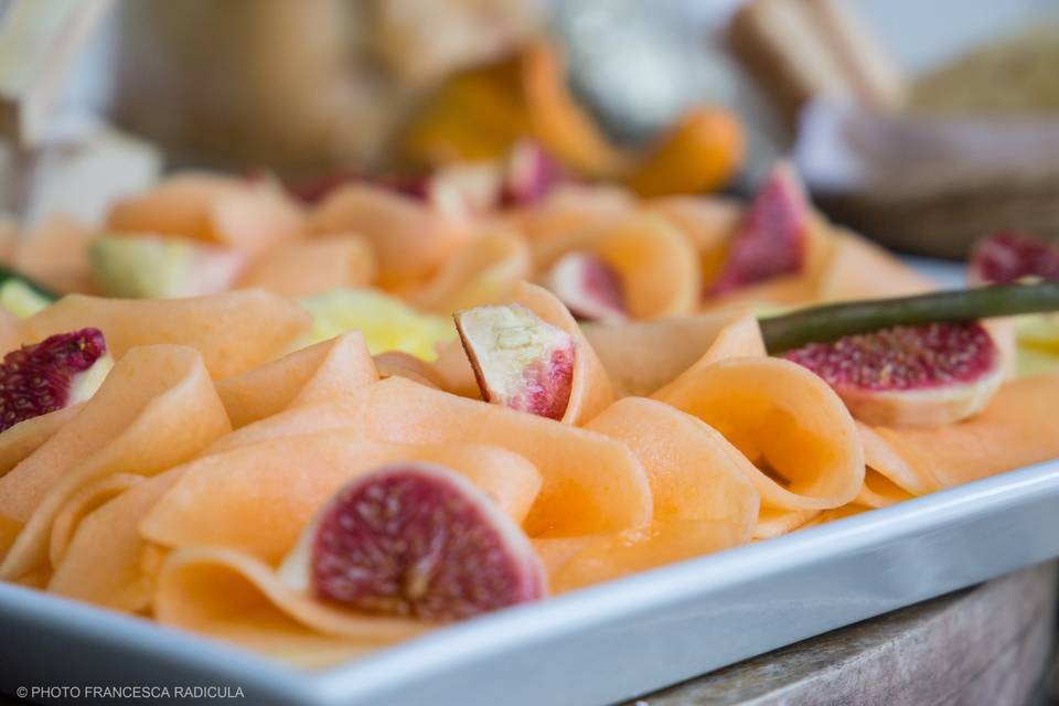 Tagliata di melone e fichi