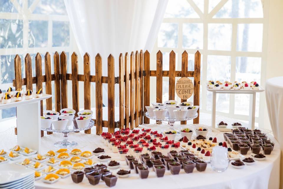 Il buffet dei dolci