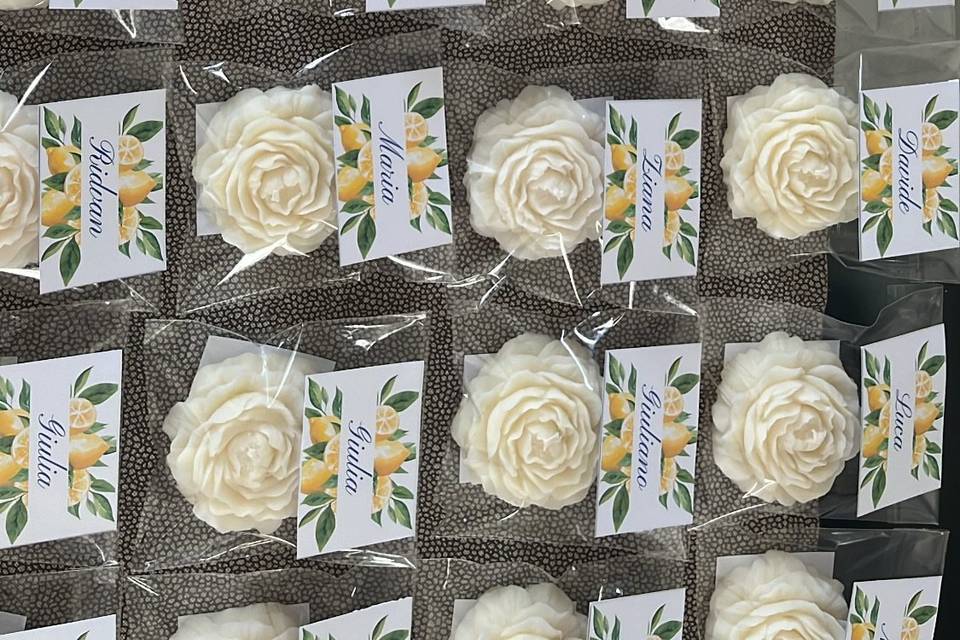 Segnaposto peonia