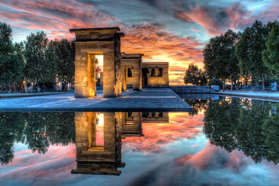 Tempio di Debod-Madrid