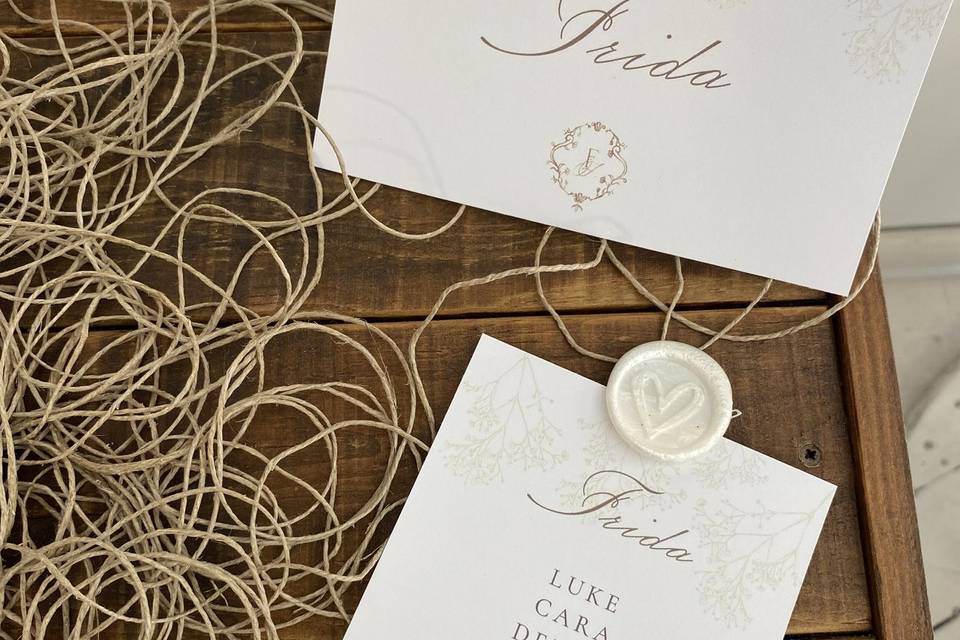 Wedding stationery