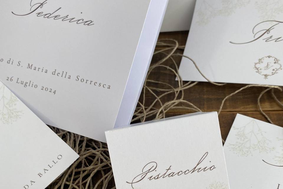 Wedding stationery