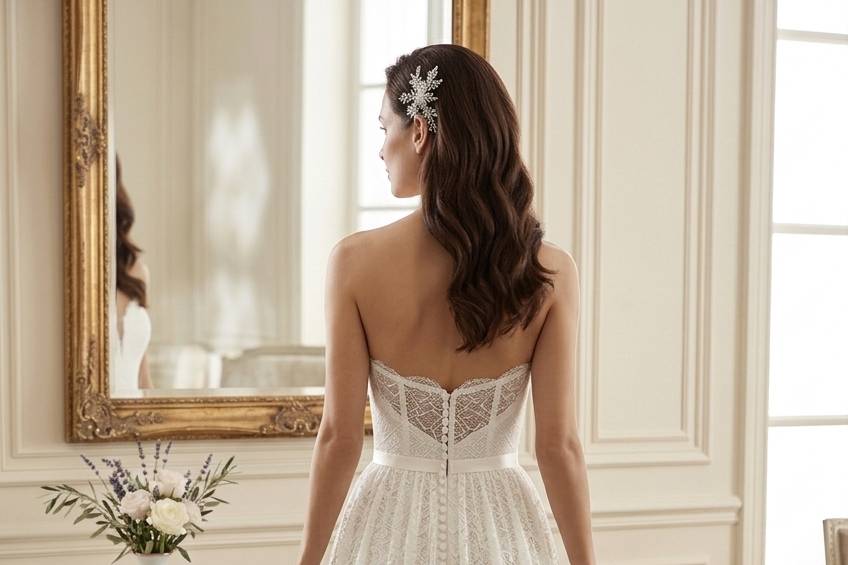 Abito in pizzo bohemien