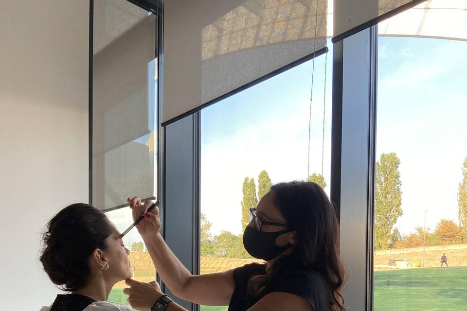 Make up per Giorgia Surina