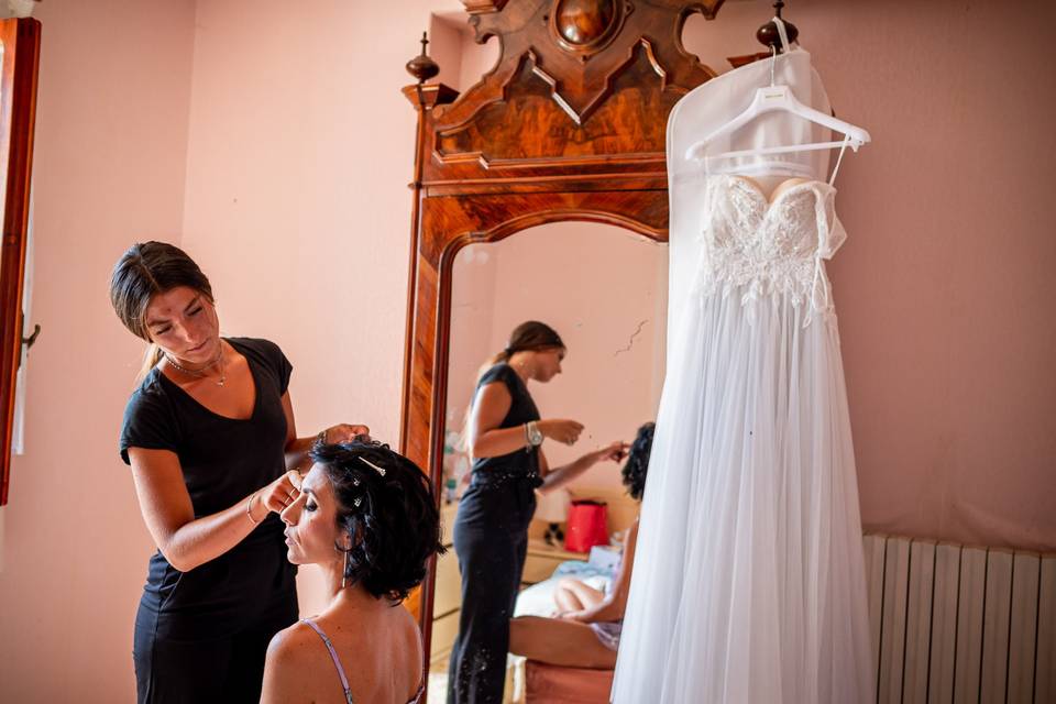 La preparazione della sposa