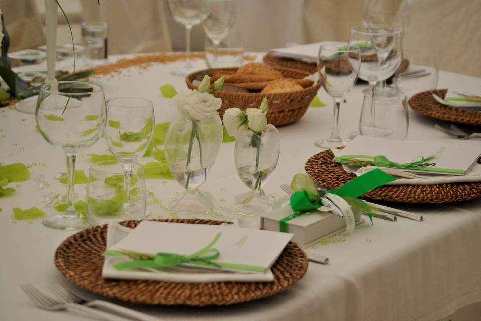 Allestimento matrimonio