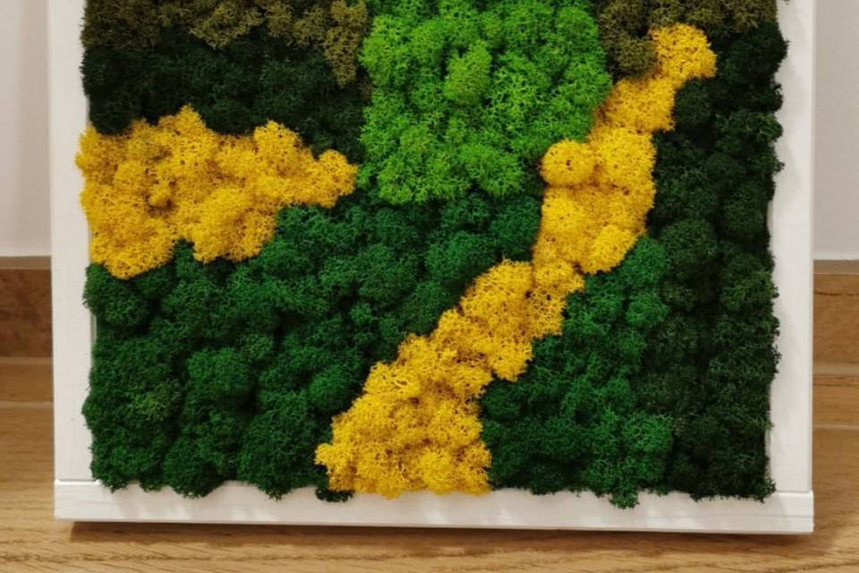 Quadro verde stabilizzato