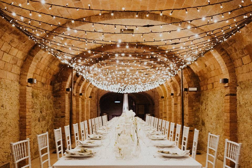 Fairy sky wedding