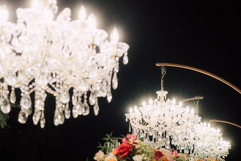 Chandelier Crystal wedding