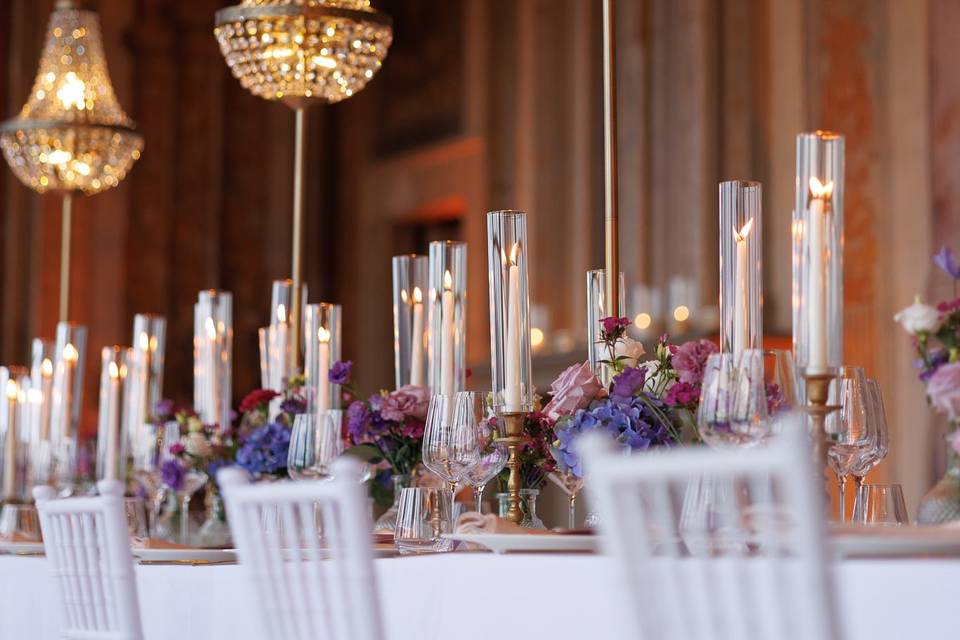 Table Chandelier Wedding