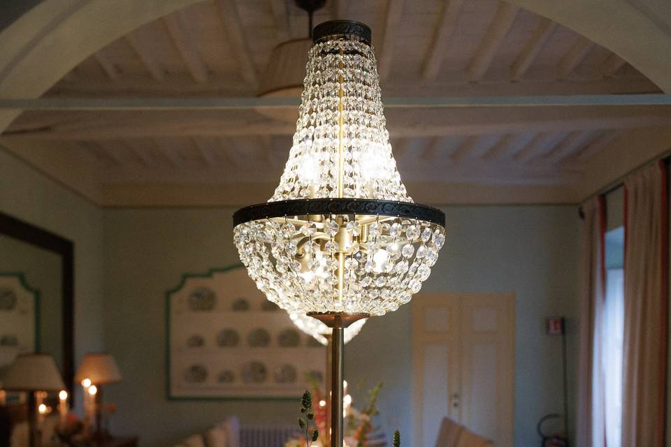 Table Chandelier Wedding
