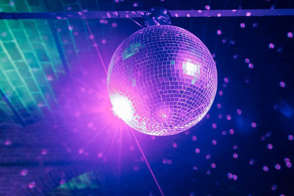 Mirrorball wedding