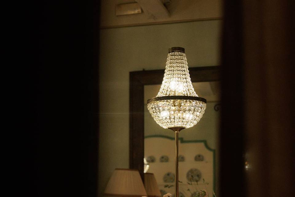 Table Chandelier Wedding