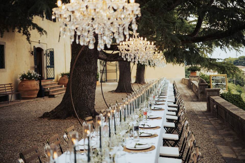 Chandelier Crystal wedding