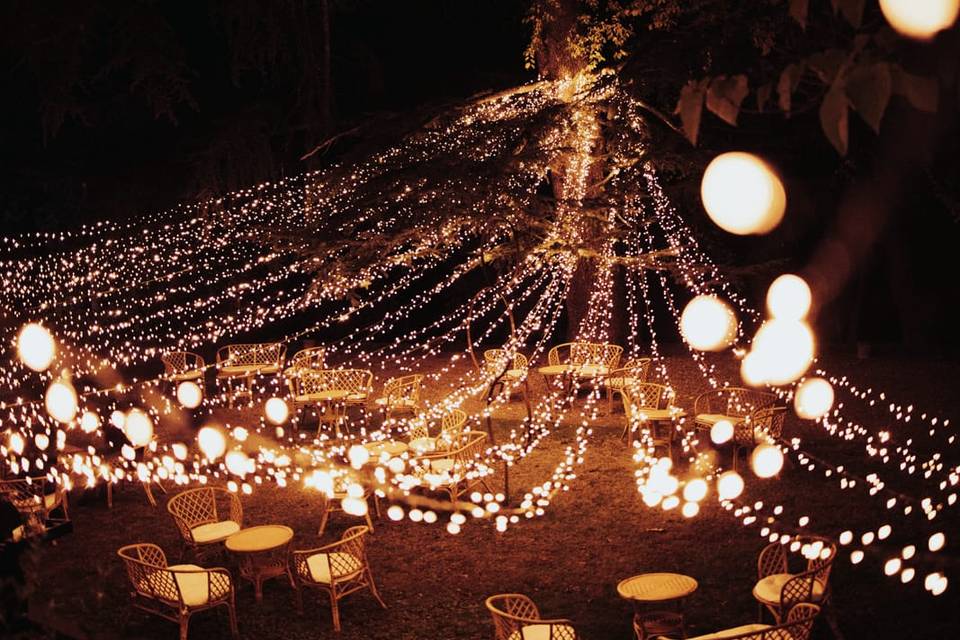 Fairy sky wedding