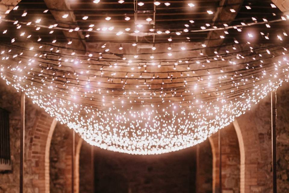 Fairy sky wedding