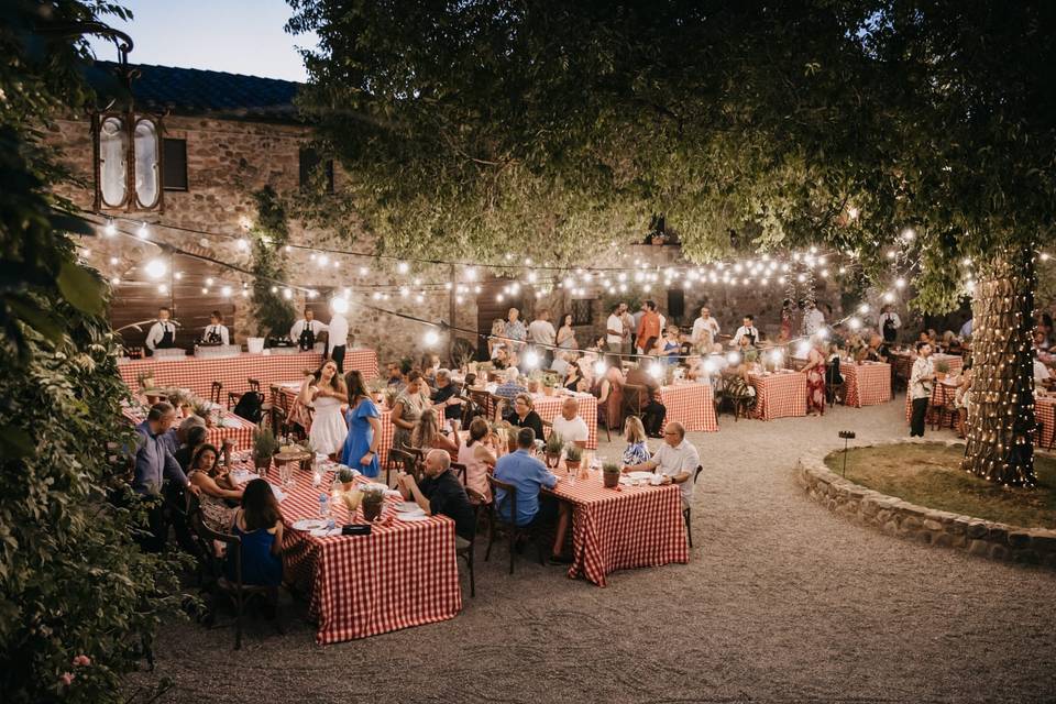 String lights wedding lighting