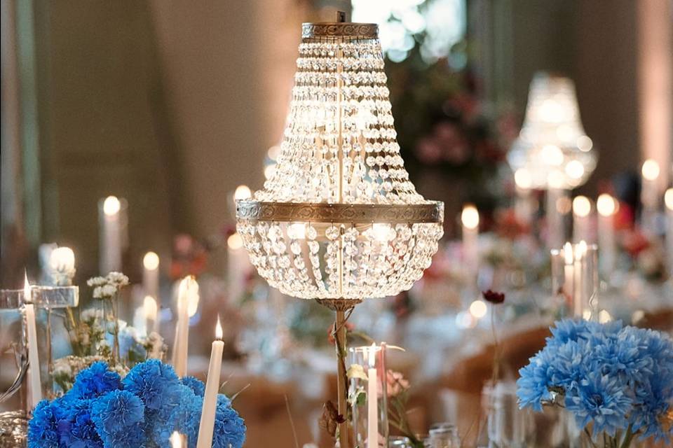 Table Chandelier Wedding