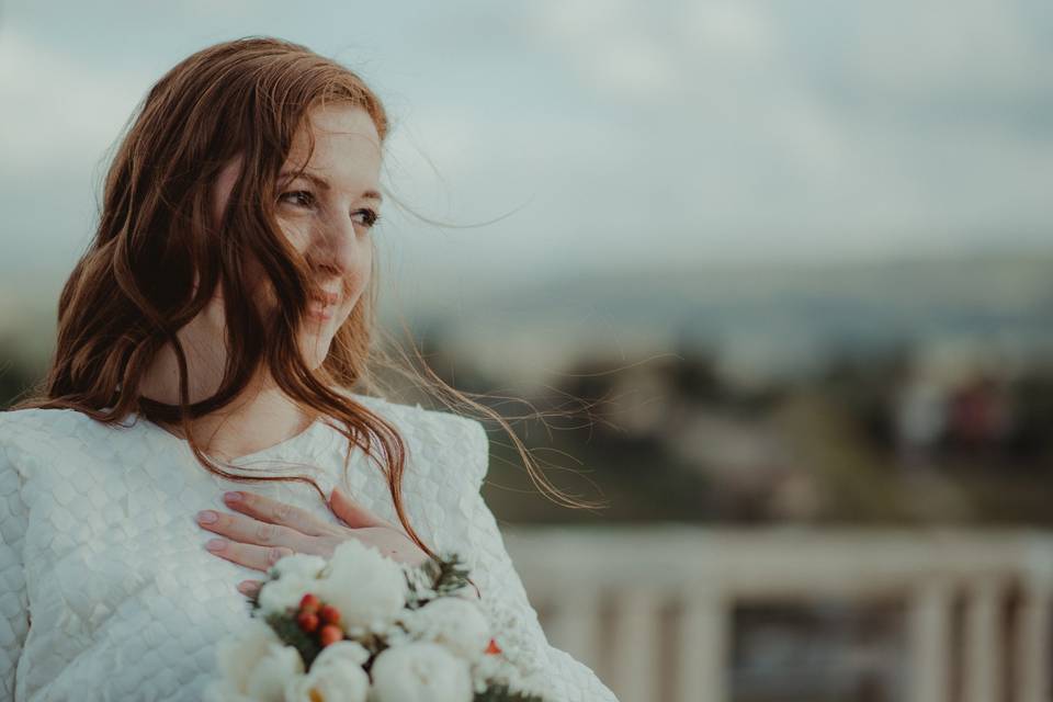 Bride's portrait