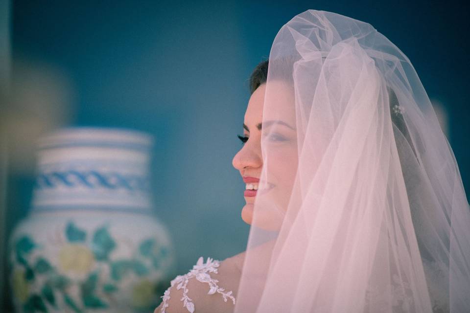 Bride's portrait