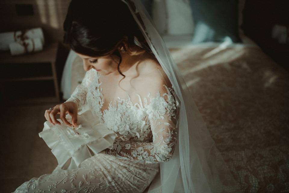 Bride's portrait