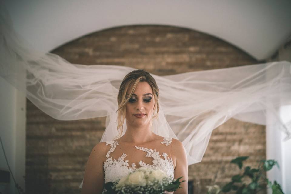 Bride's portrait