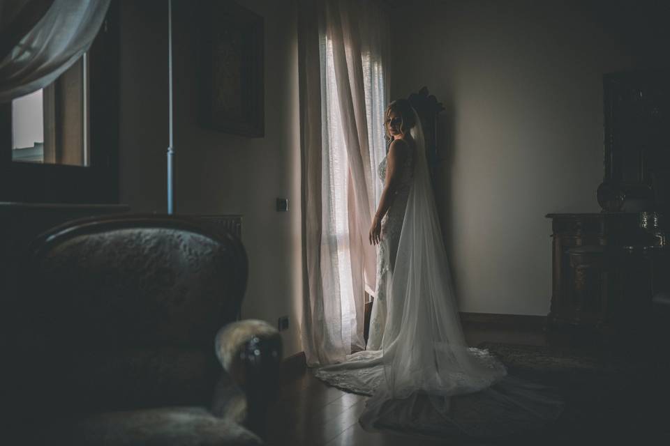 Bride's portrait