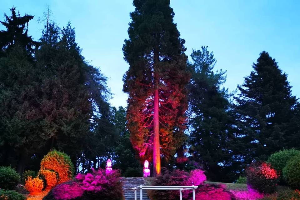 Parco illuminato